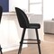 Flash Furniture 2PK 30" Black LeatherSoft Armless Barstool AY-1026H-30-BK-GG - alternate 10